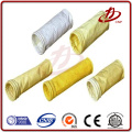 Aramid nemox filter bag for used coal boiler and power plant